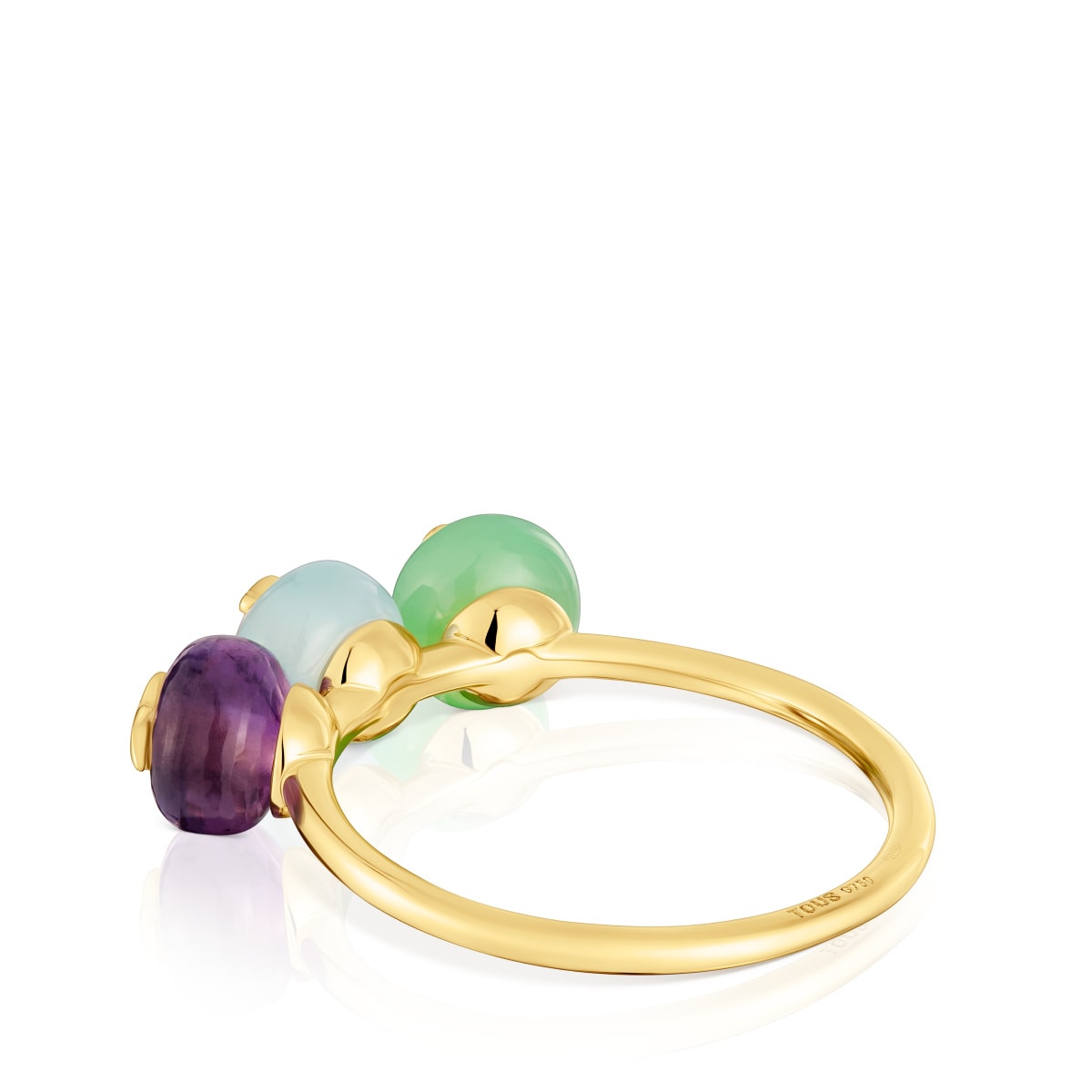 Anillo pequeño de oro y gemas TOUS Balloon