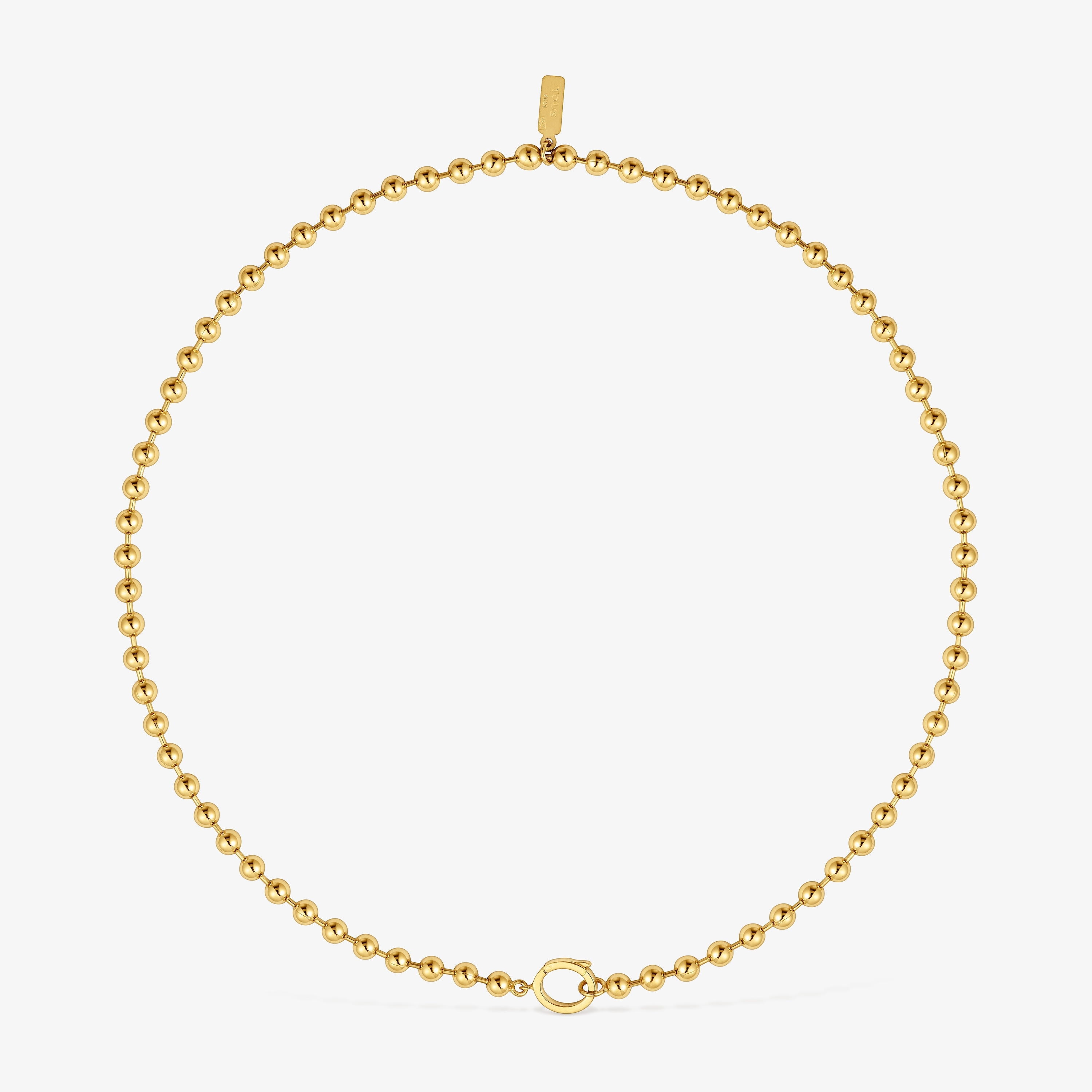 18K gold vermeil Chain necklace Sugar Party