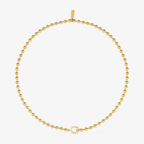 Halskette Sugar Party aus 18&nbsp;kt vergoldetem Silber