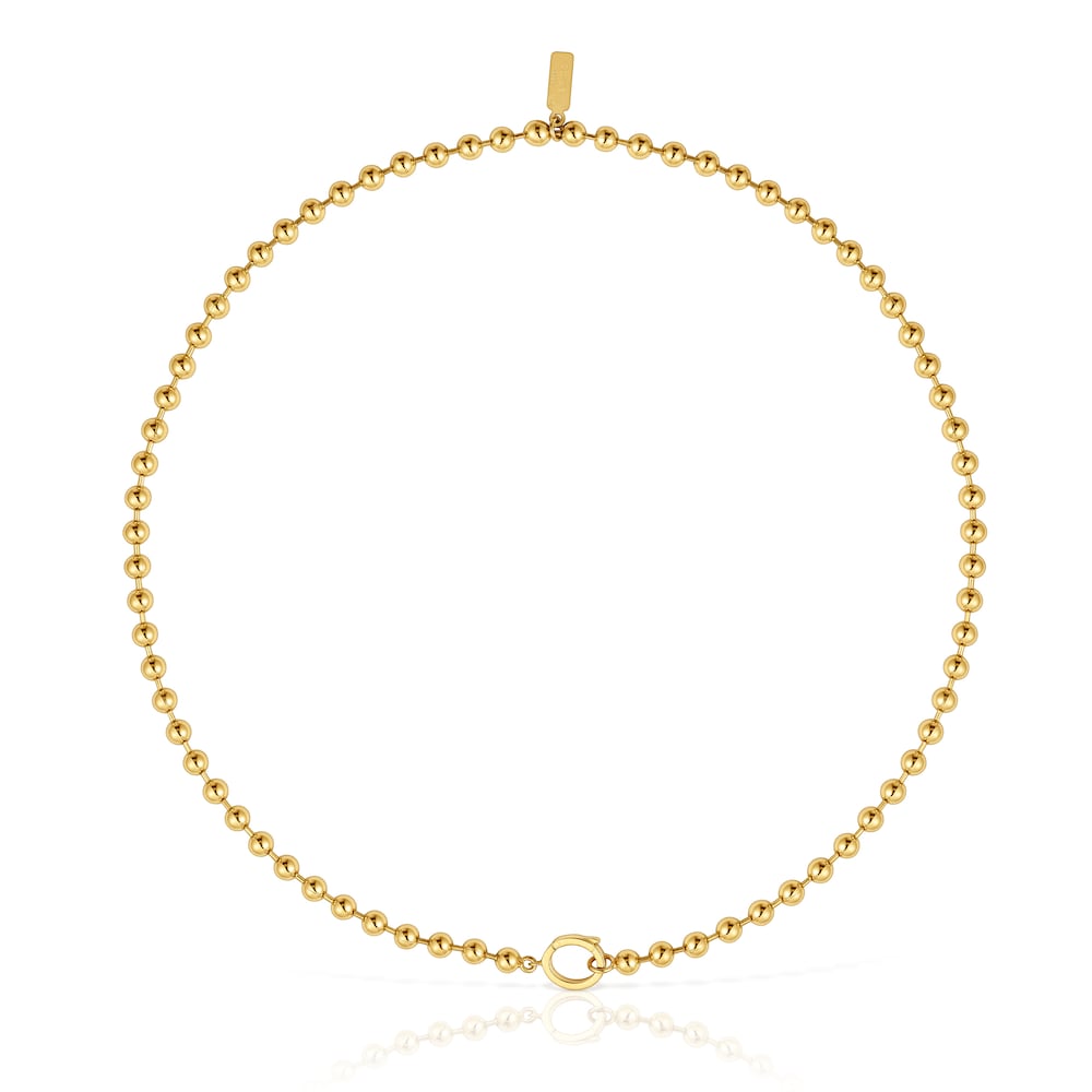 18 kt gold-plated silver Chain necklace Sugar Party