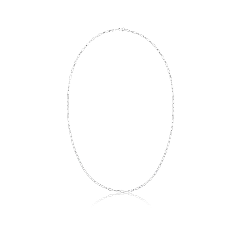 Silver TOUS Chain Choker 80 cm