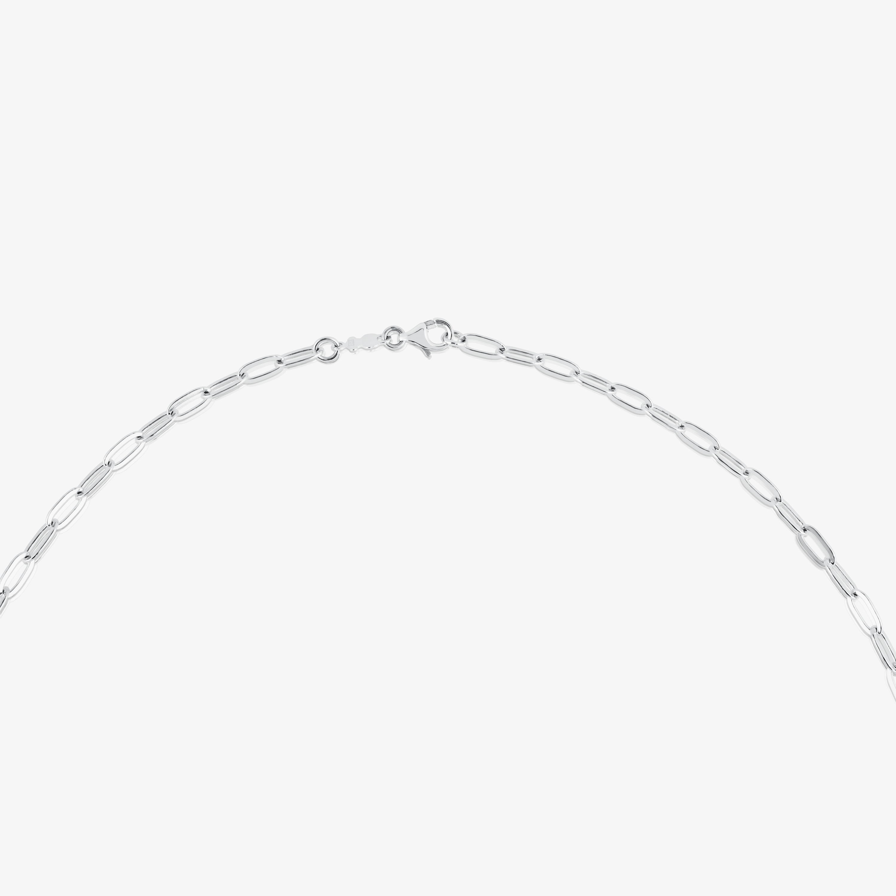 Silver TOUS Chain Choker 80 cm
