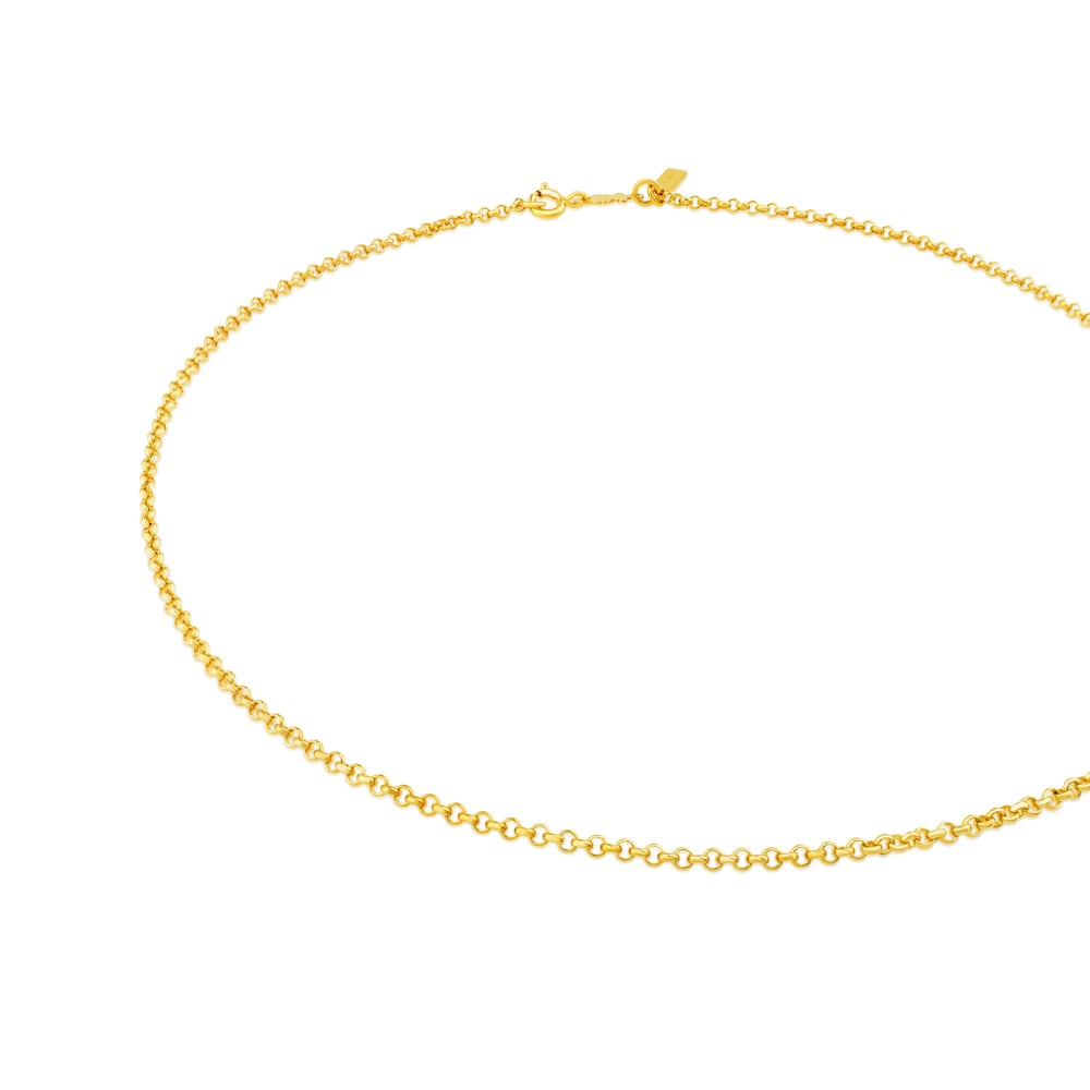 Vermeil Silver TOUS Chain Choker 45cm