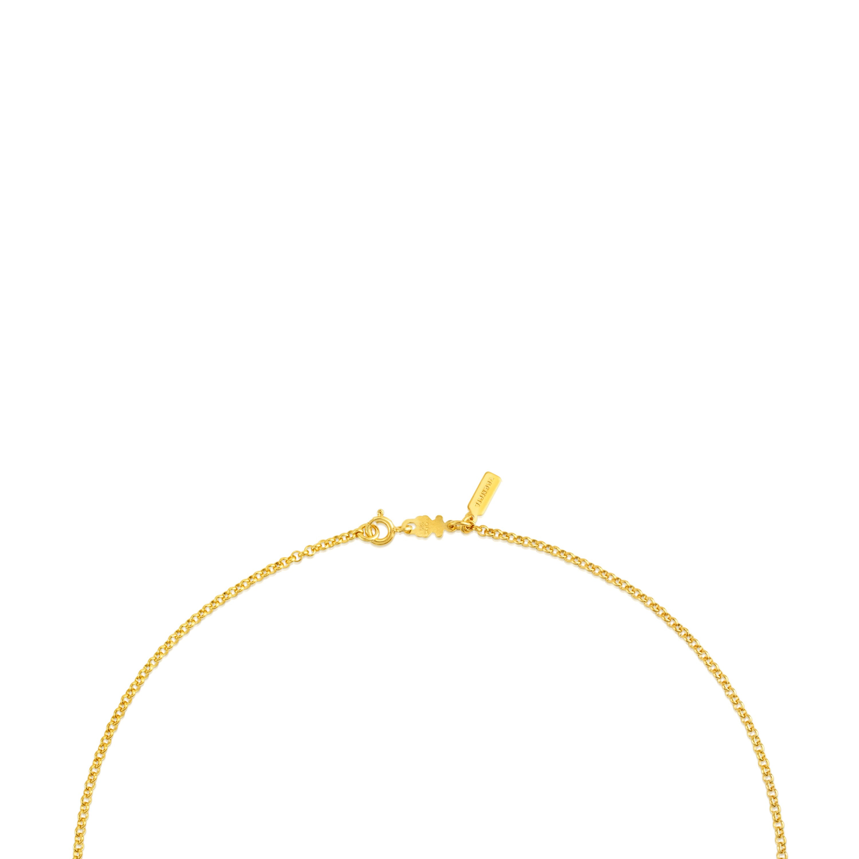 18K gold vermeil TOUS Chain Choker 45cm.