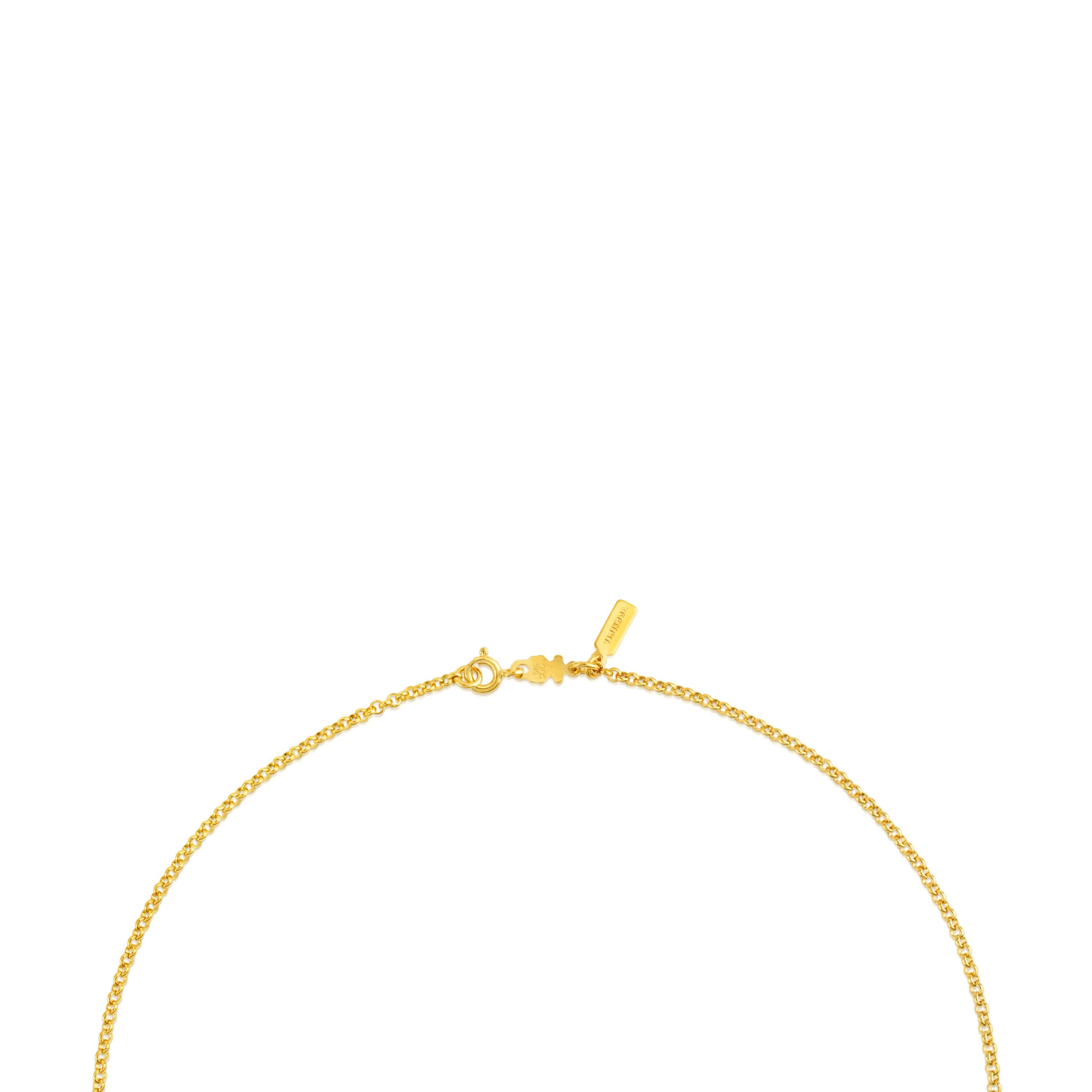 Vermeil Silver TOUS Chain Choker 45cm.