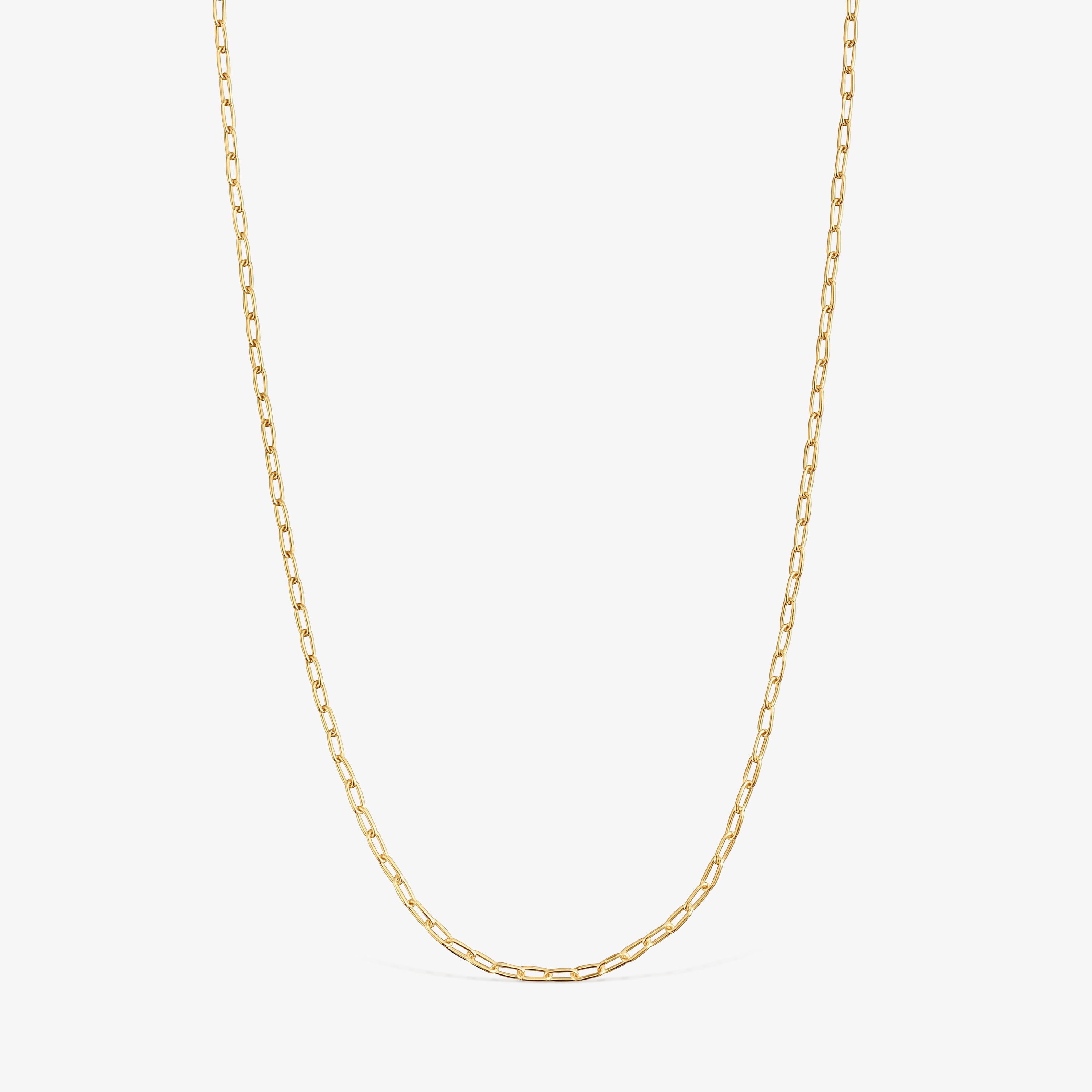 Choker with 18K gold vermeil and oval rings measuring 50 cm TOUS Basics