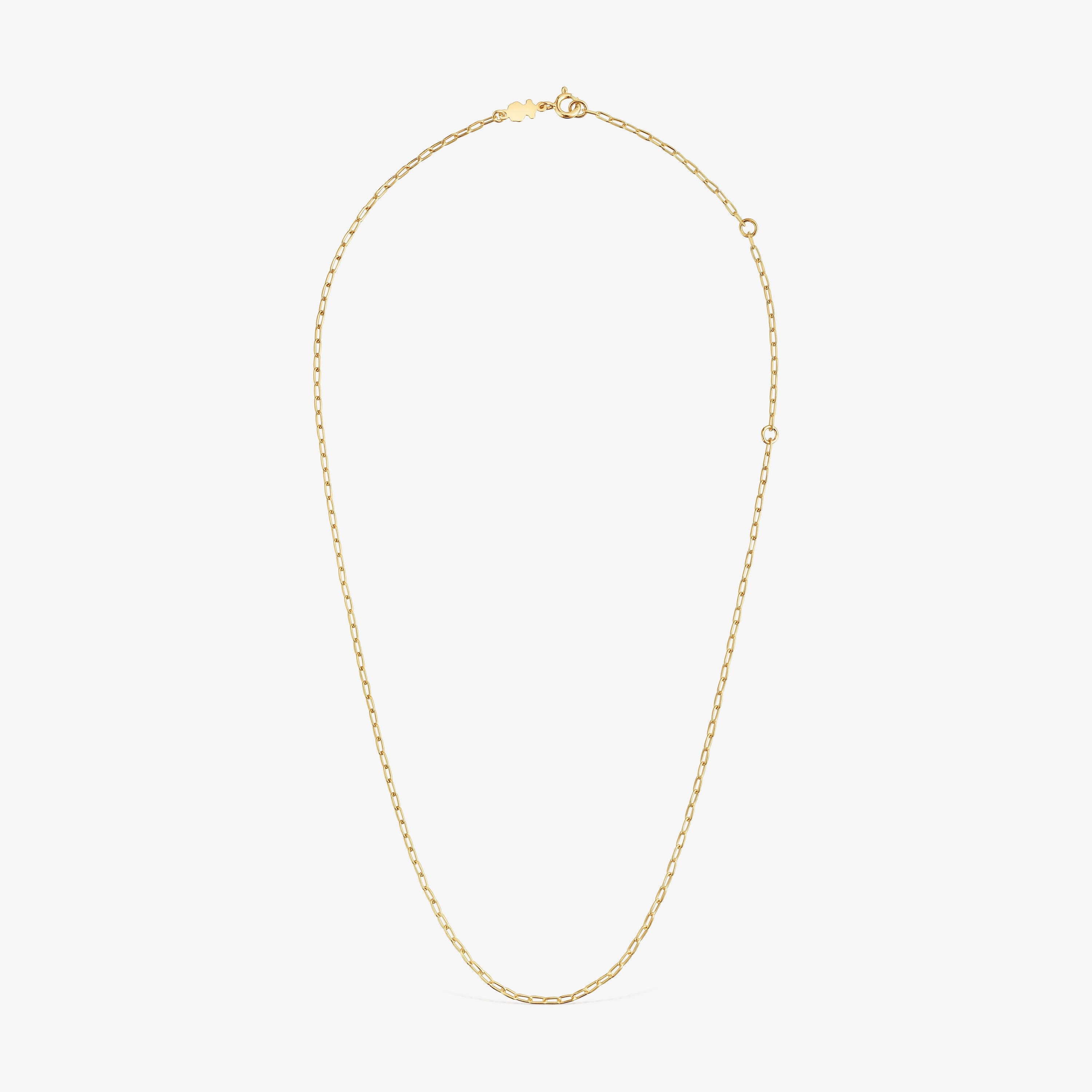 Choker with 18K gold vermeil and oval rings measuring 50 cm TOUS Basics