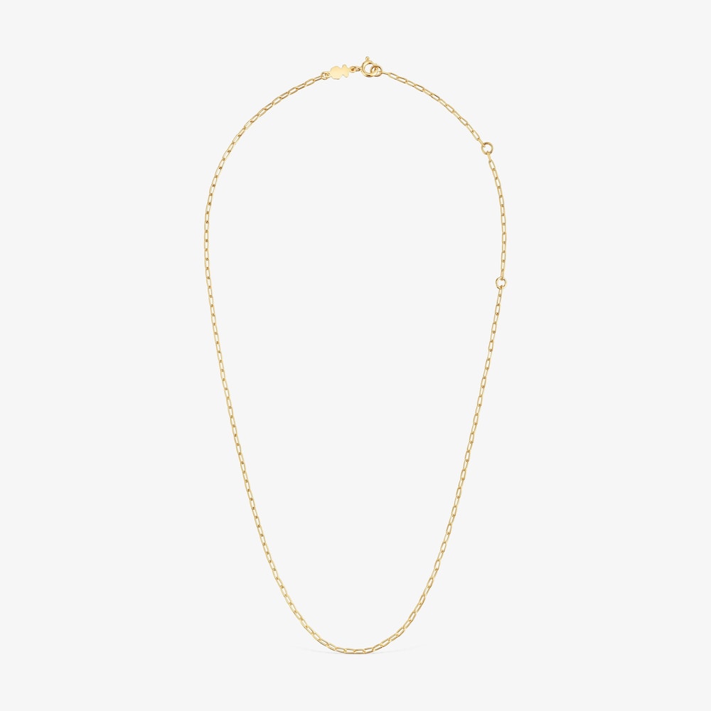 Choker with 18K gold vermeil and oval rings measuring 50&nbsp;cm TOUS Basics