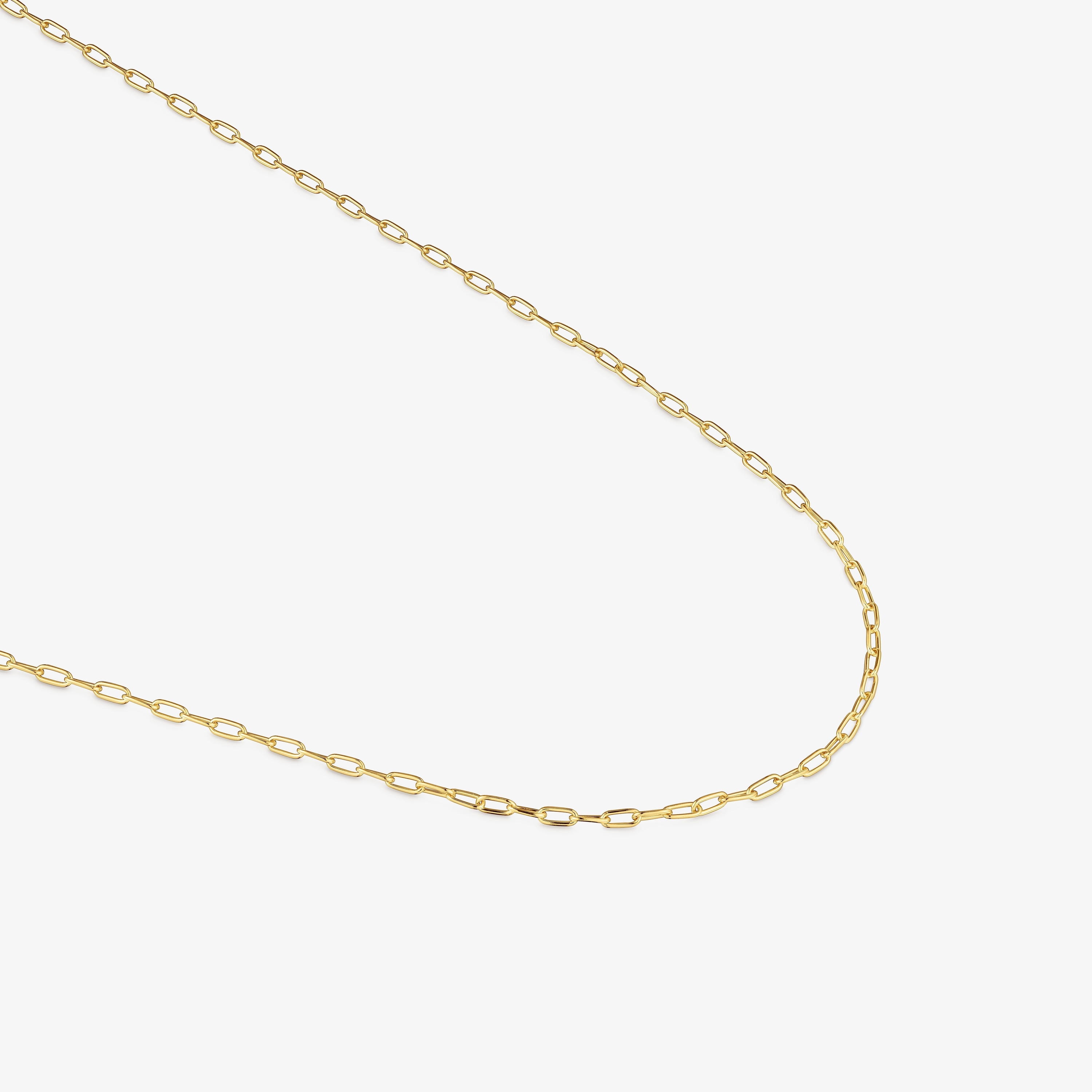 Choker with 18K gold vermeil and oval rings measuring 50 cm TOUS Basics