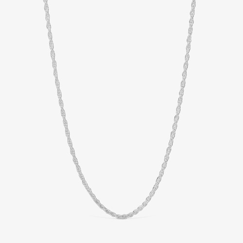 Naszyjnik choker ze srebra, ze sznurkiem, o długości 50&nbsp;cm TOUS Basics