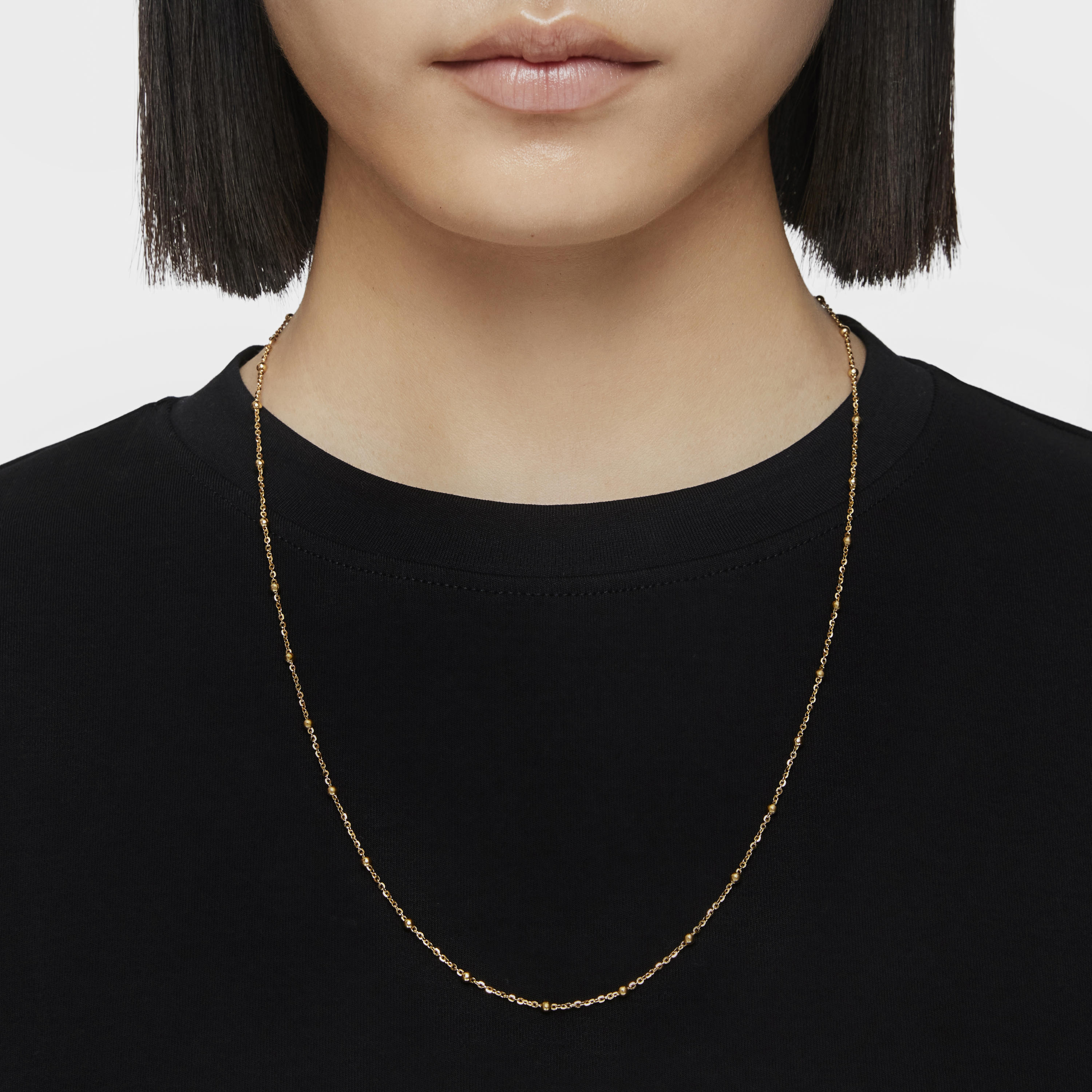 Choker with 18K gold vermeil and alternating balls measuring 60 cm TOUS Basics