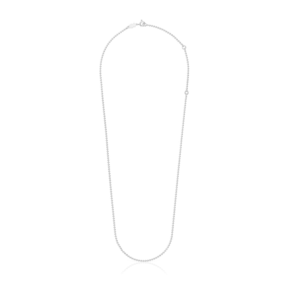 Silver Choker with balls measuring 60 cm TOUS Basics