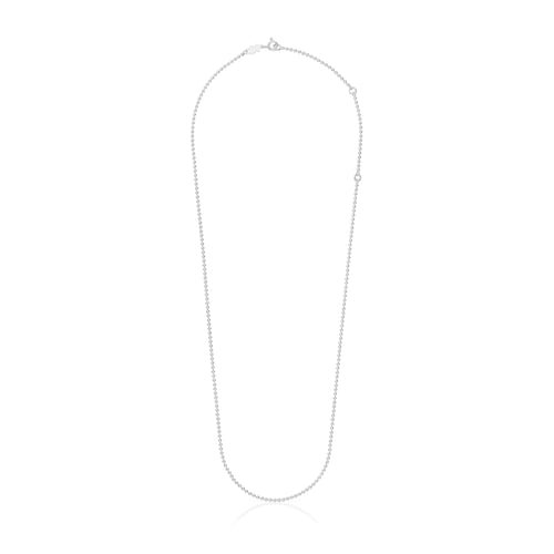 Silver Choker with balls measuring 60 cm TOUS Basics
