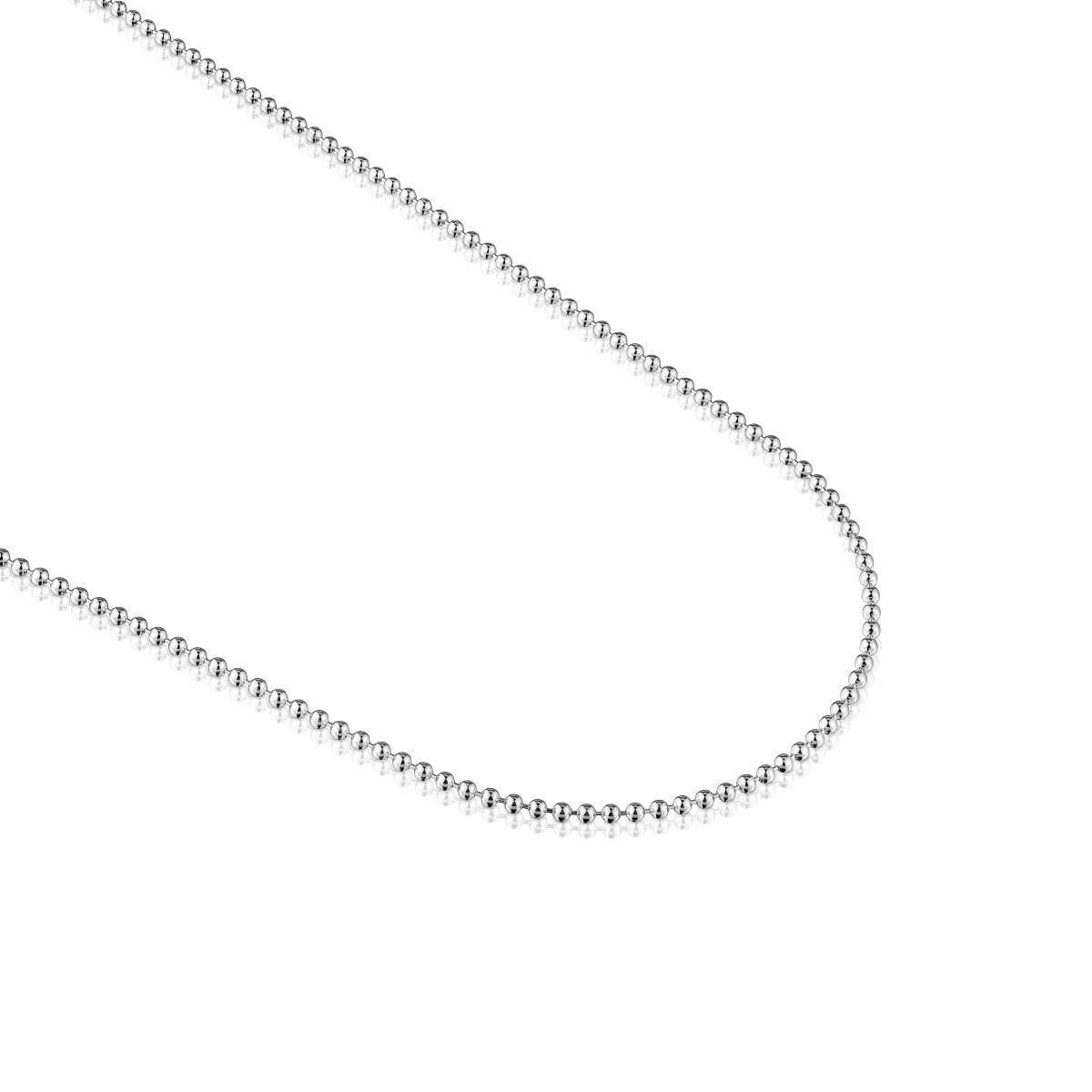 Silver Choker with balls measuring 60 cm TOUS Basics