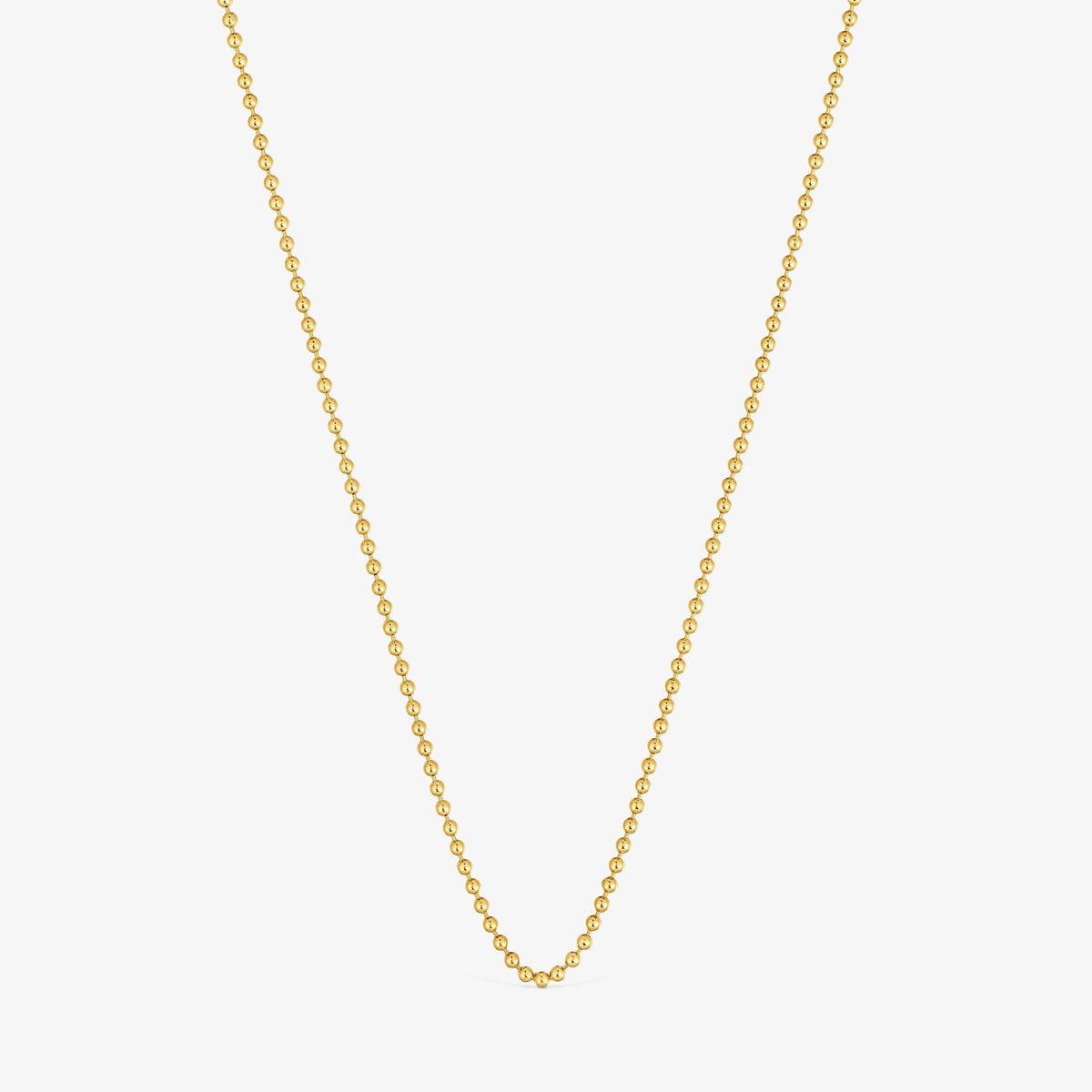 Tous - Gargantilla Con Baño De Oro De 18 Kt Sobre Plata Con Bolas 45 Cm Tous Basics - Dorado