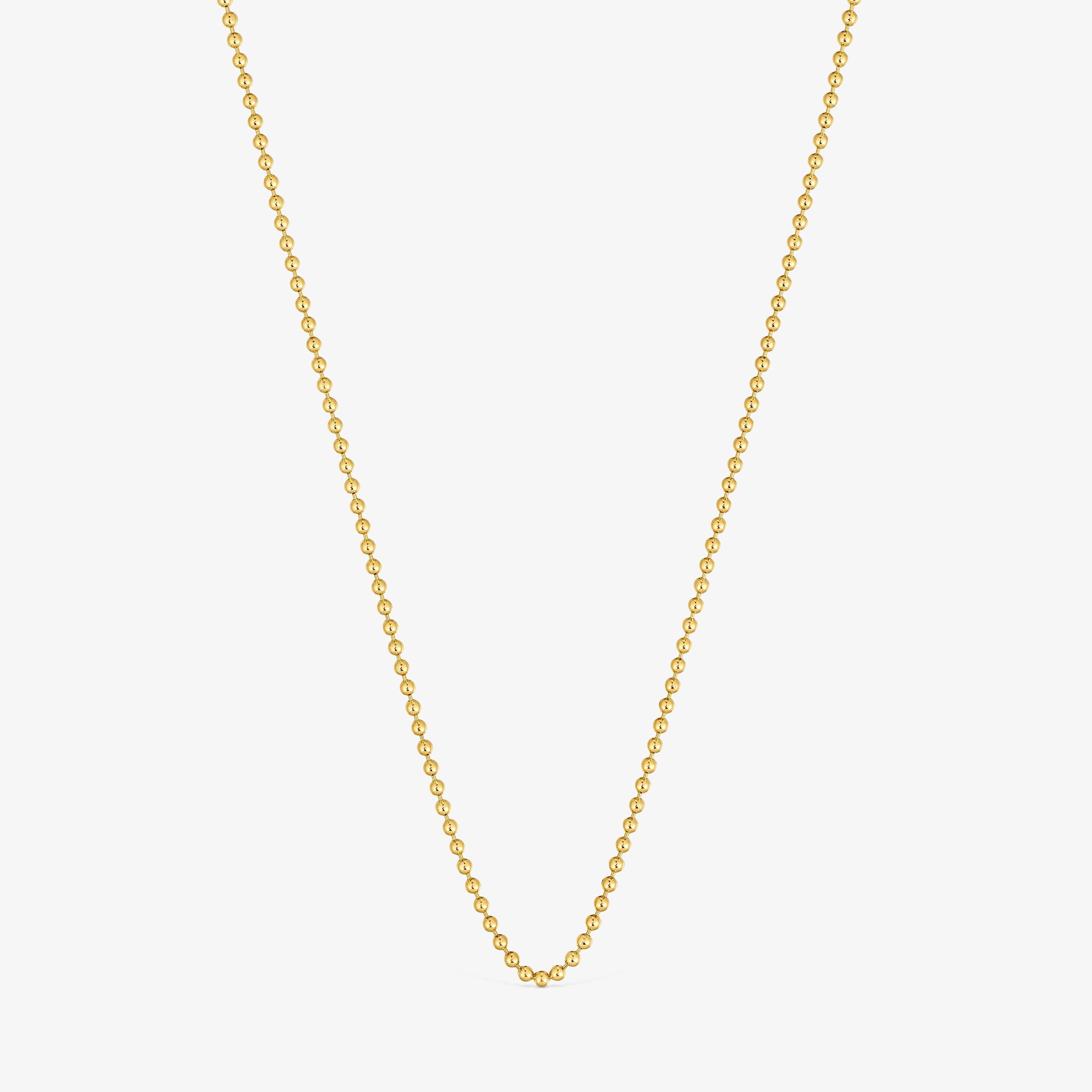 Choker with 18K gold vermeil with balls measuring 45 cm TOUS Basics