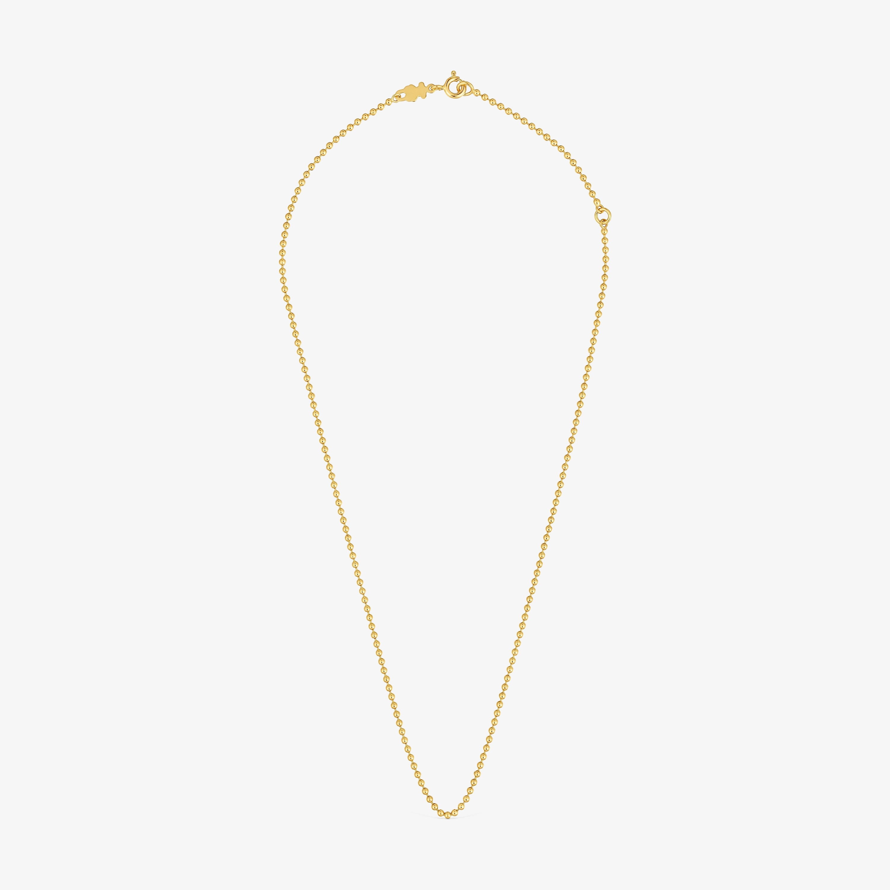 Choker with 18K gold vermeil with balls measuring 45 cm TOUS Basics