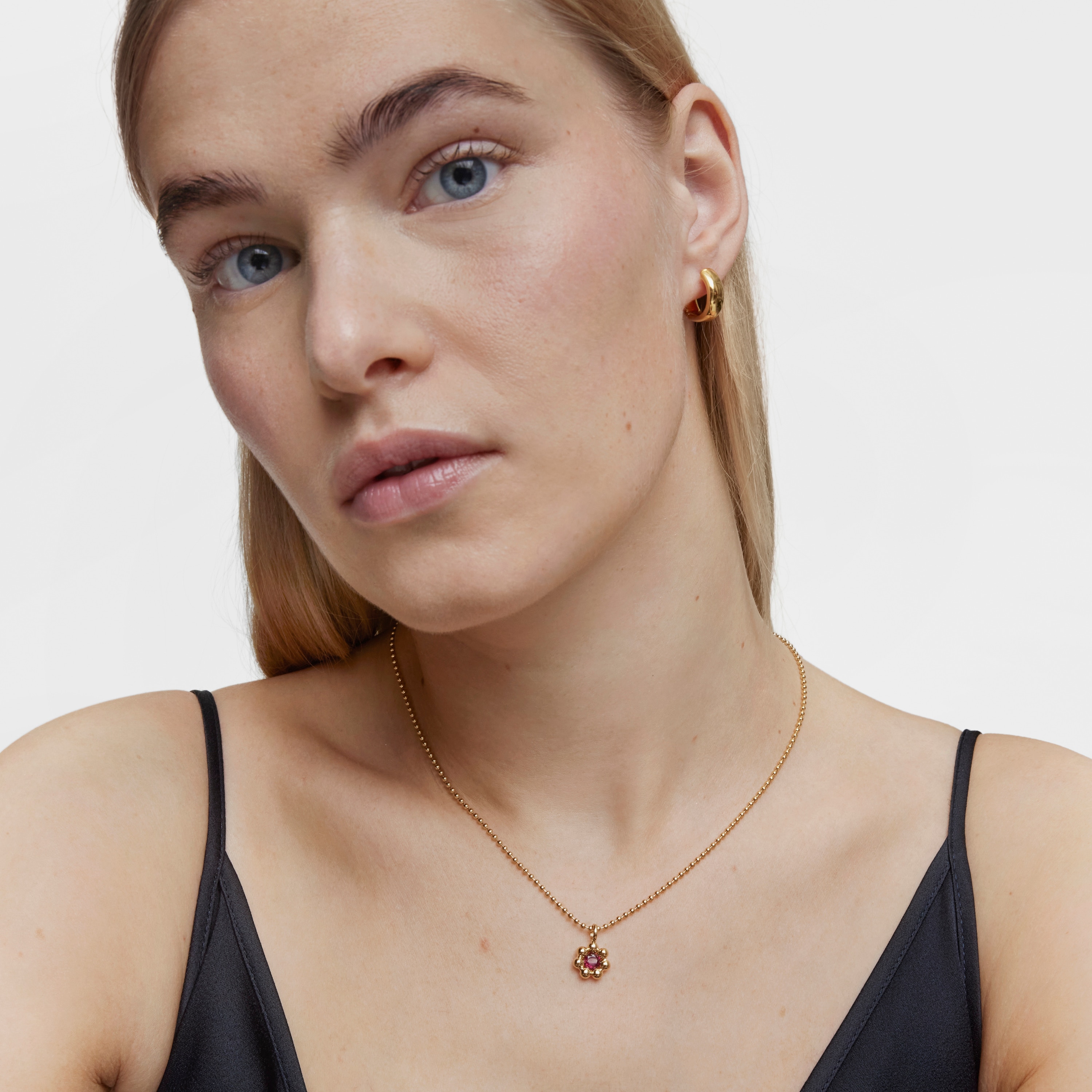 Choker with 18K gold vermeil with balls measuring 45 cm TOUS Basics