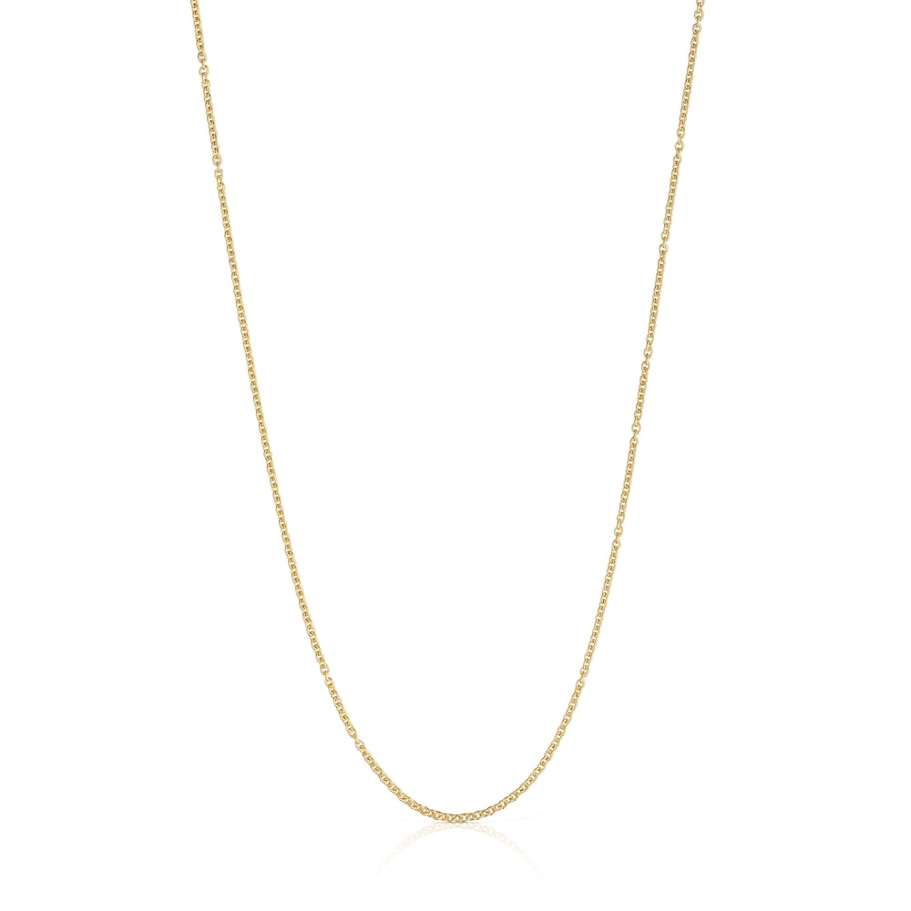 Choker with 18kt gold plating over silver measuring 50 cm TOUS Basics