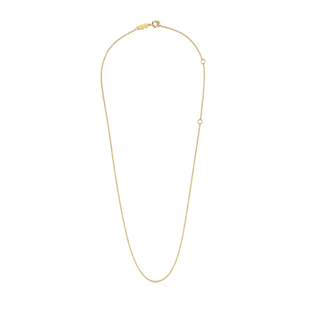 Choker with 18kt gold plating over silver measuring 50 cm TOUS Basics