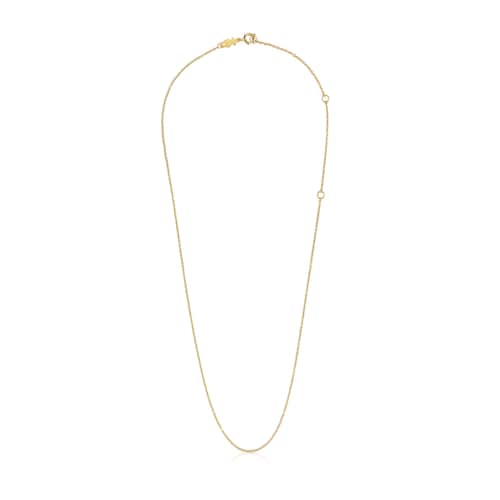 Choker with 18kt gold plating over silver measuring 50 cm TOUS Basics