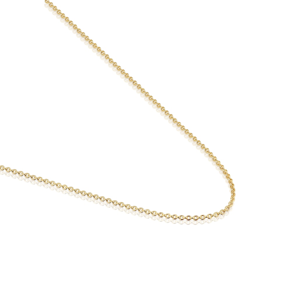 Choker with 18kt gold plating over silver measuring 50 cm TOUS Basics
