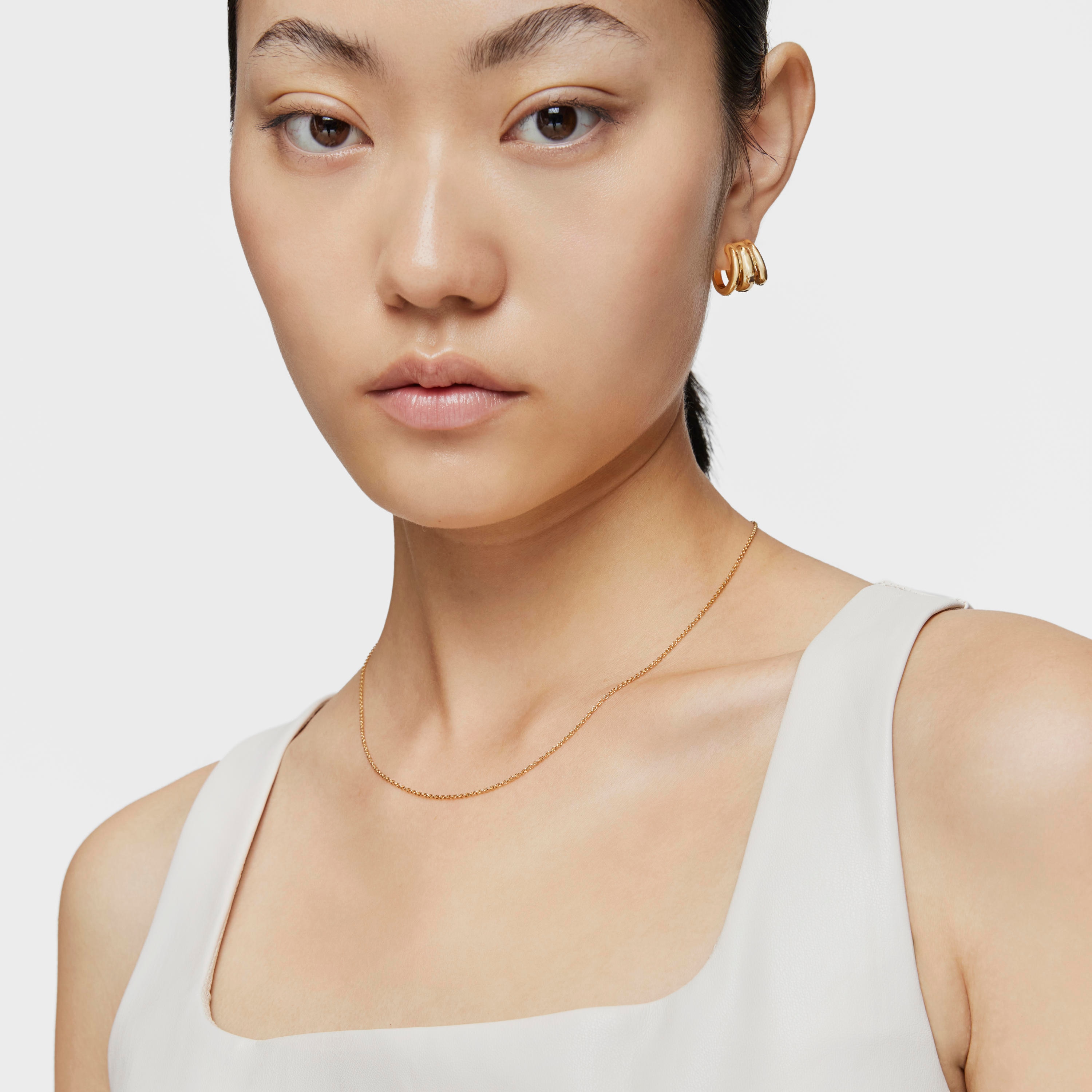 Choker with 18kt gold plating over silver measuring 50 cm TOUS Basics