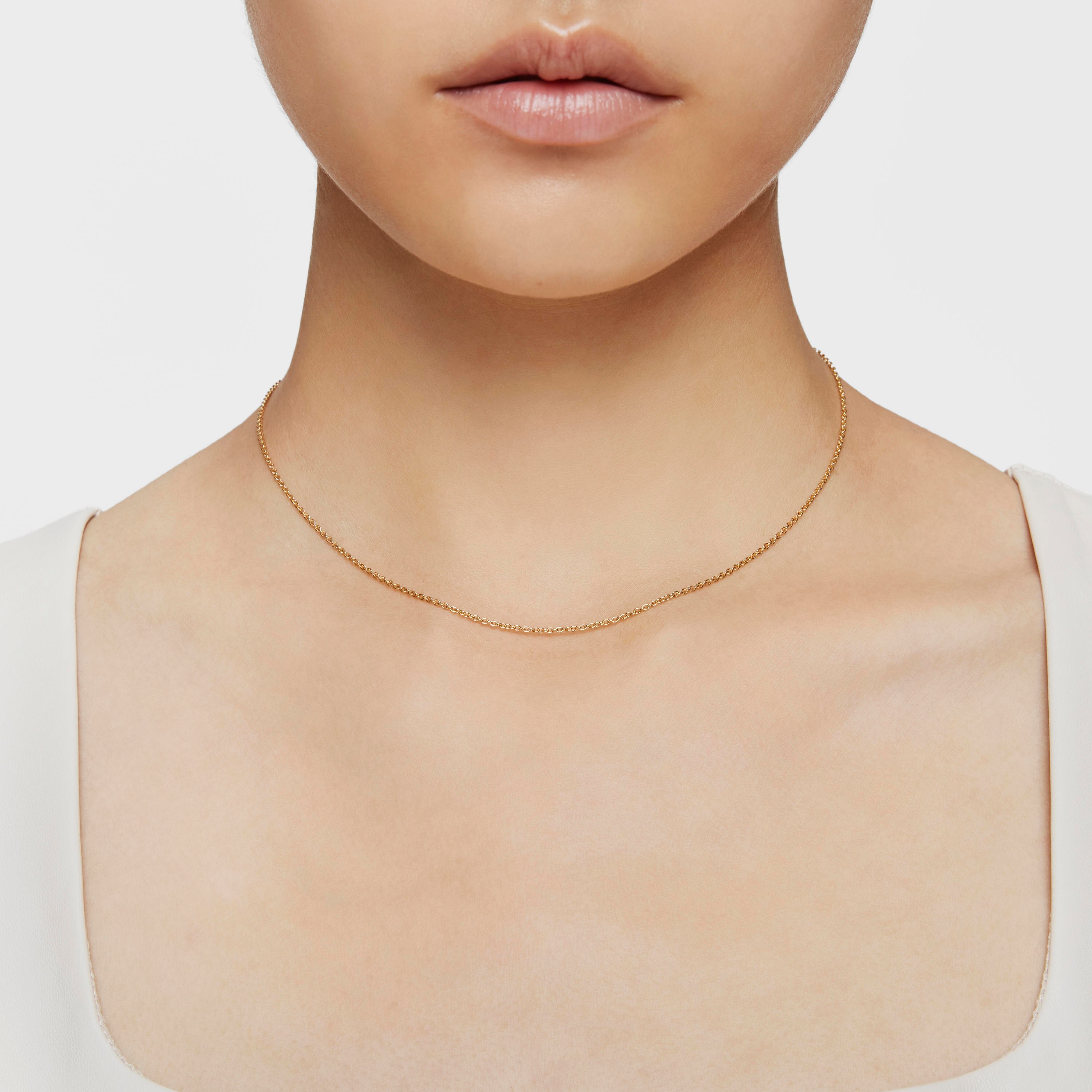 Choker with 18kt gold plating over silver measuring 50 cm TOUS Basics