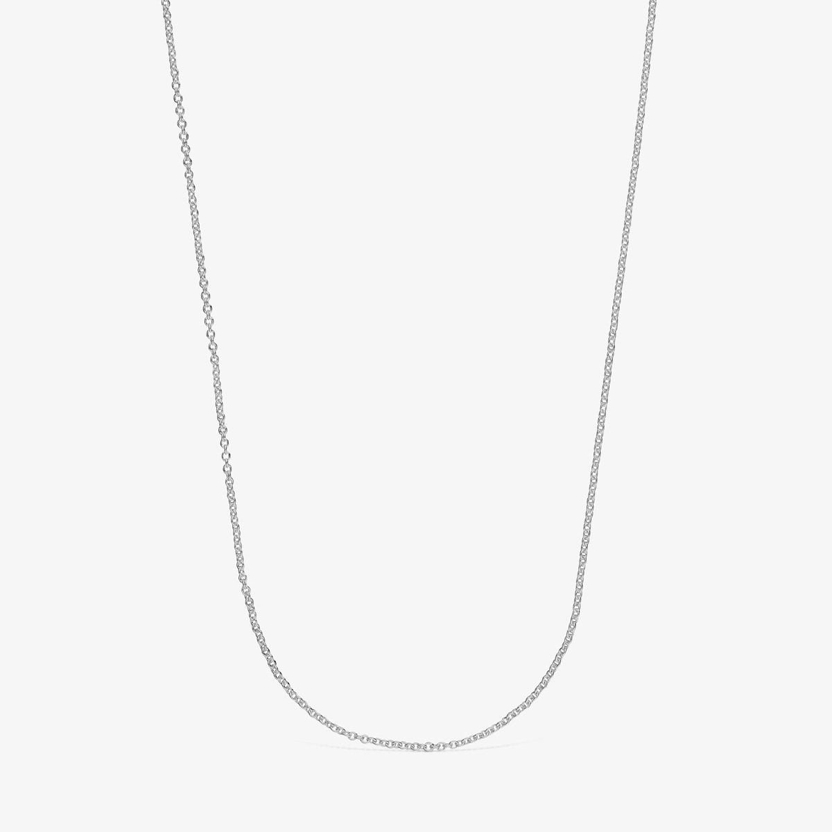 Gargantilla De Plata 60 Cm Basics