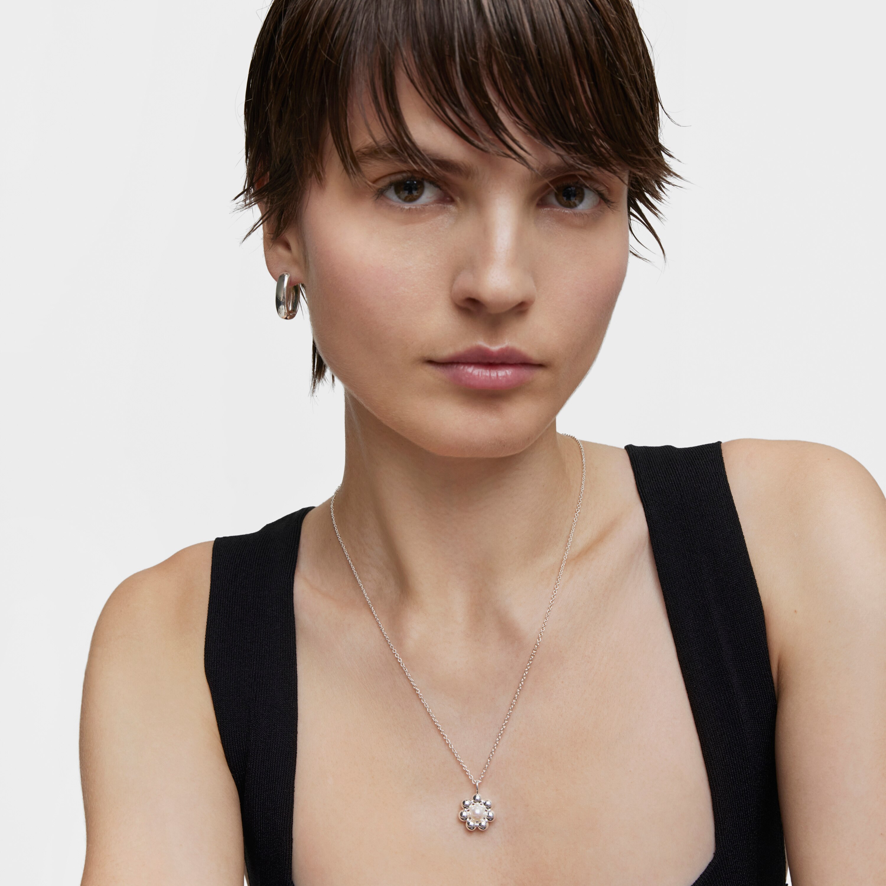 Silver Choker measuring 60 cm TOUS Basics