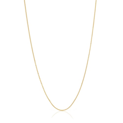 Gargantilla de baño de oro de 18 kt sobre plata 60 cm TOUS Basics