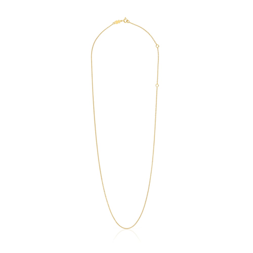 Choker with 18kt gold plating over silver measuring 60 cm TOUS Basics