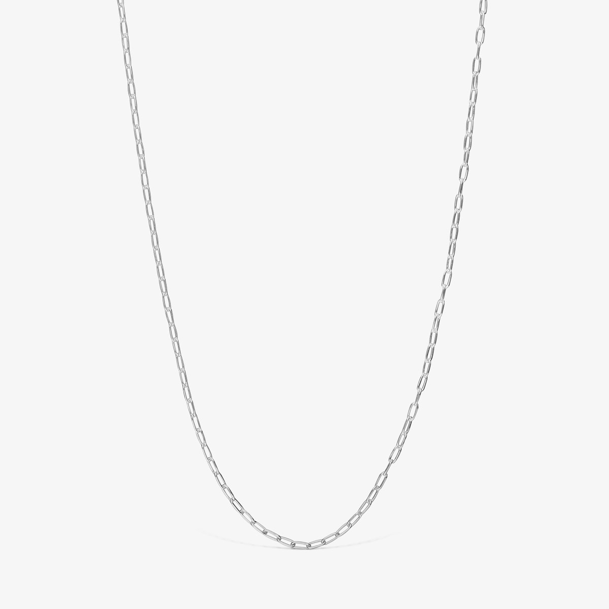  Cm Langer Choker Basics Aus Mit Ovalen Ringen