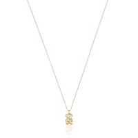Collar corto oso de oro y diamantes Lligat