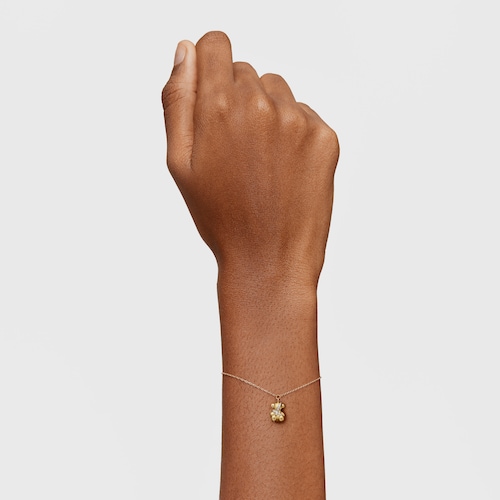 Gold and diamonds Chain bracelet Lligat