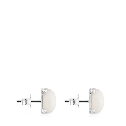 Pendientes de plata y nácar Color Pills