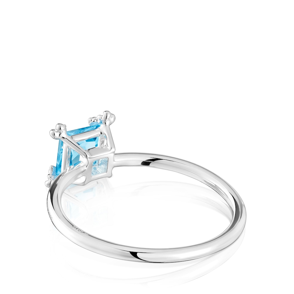 Anillo de plata y topacio Color Pills image number 2