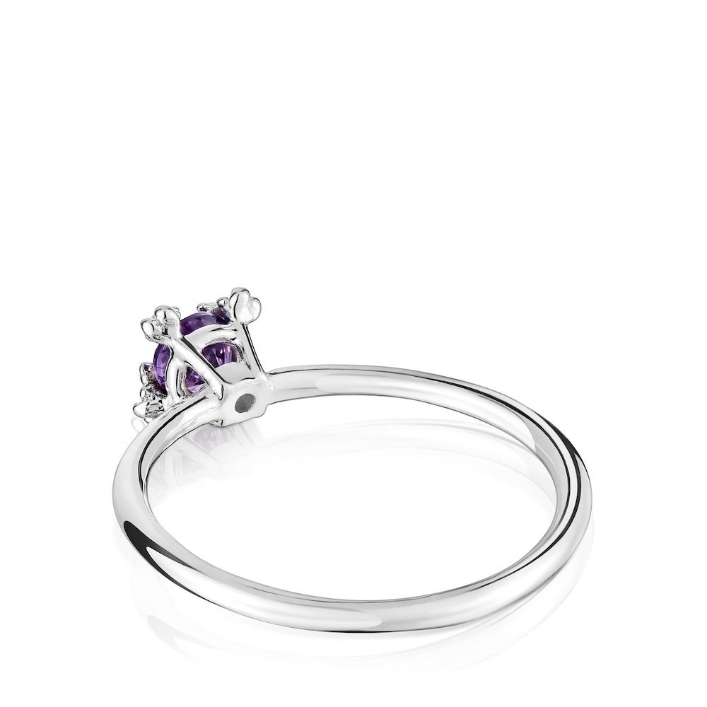 Anillo de plata y amatista Color Pills Anillo de plata y amatista Color Pills