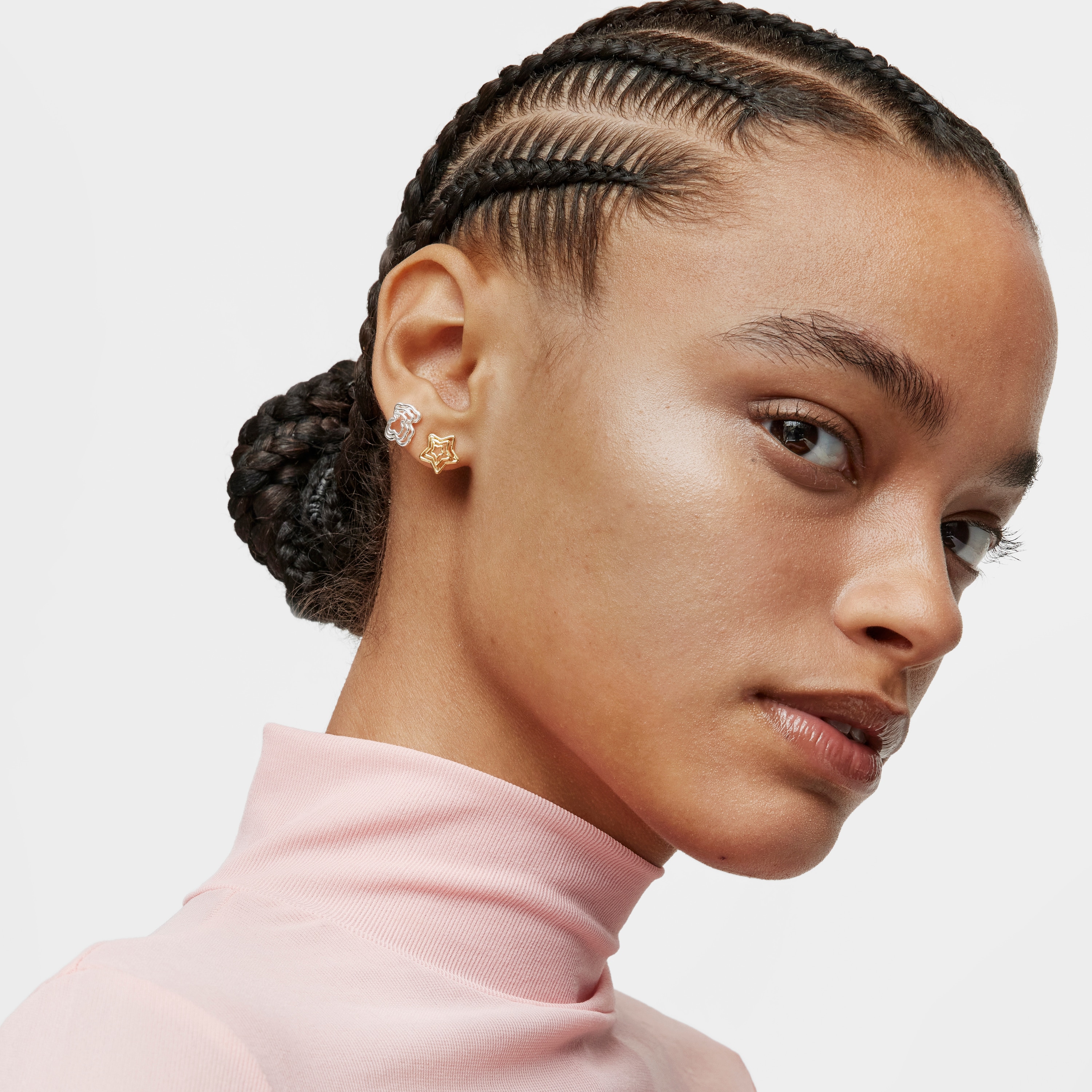 Bickie star Earrings with 18K gold vermeil