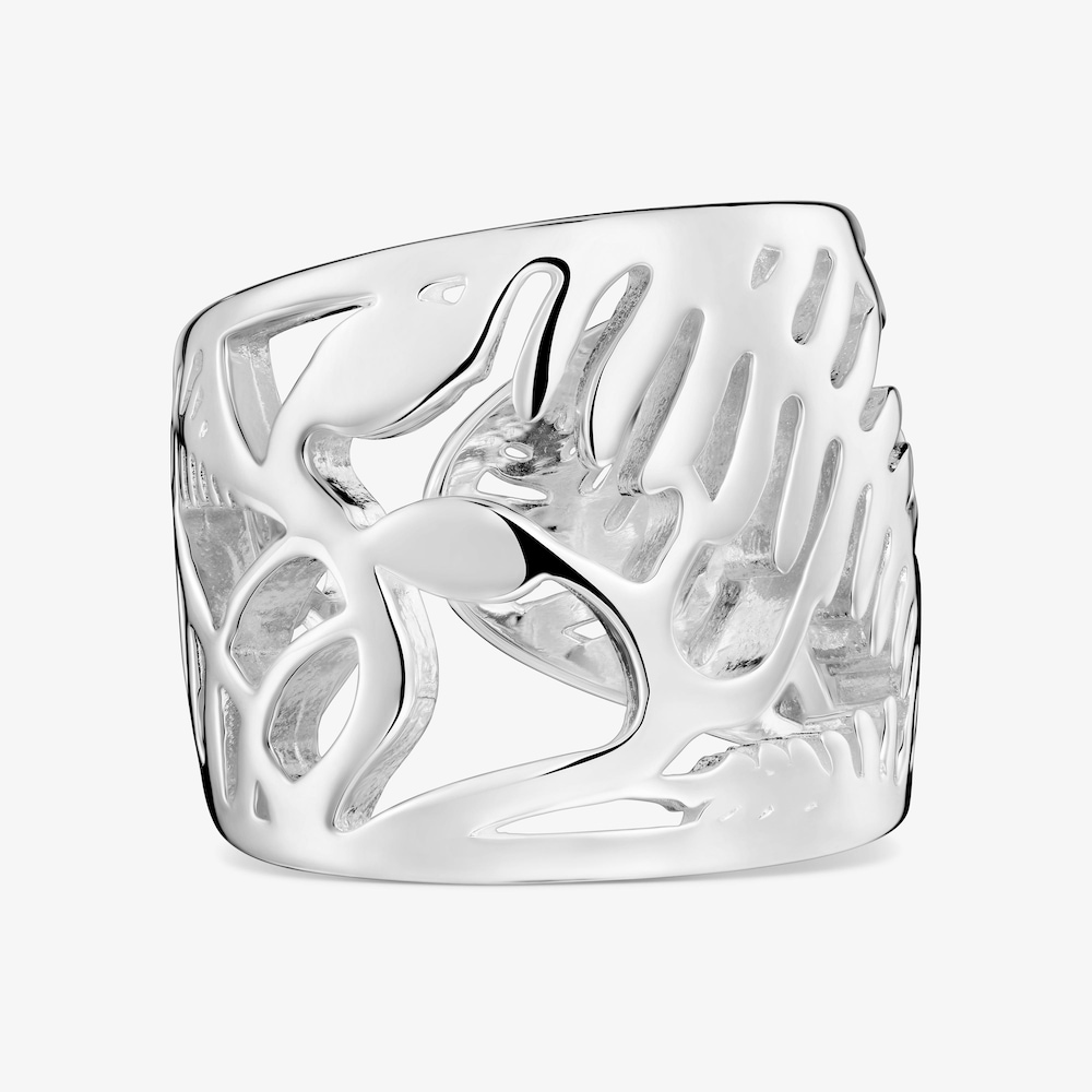 Yunque silver Openwork Open ring