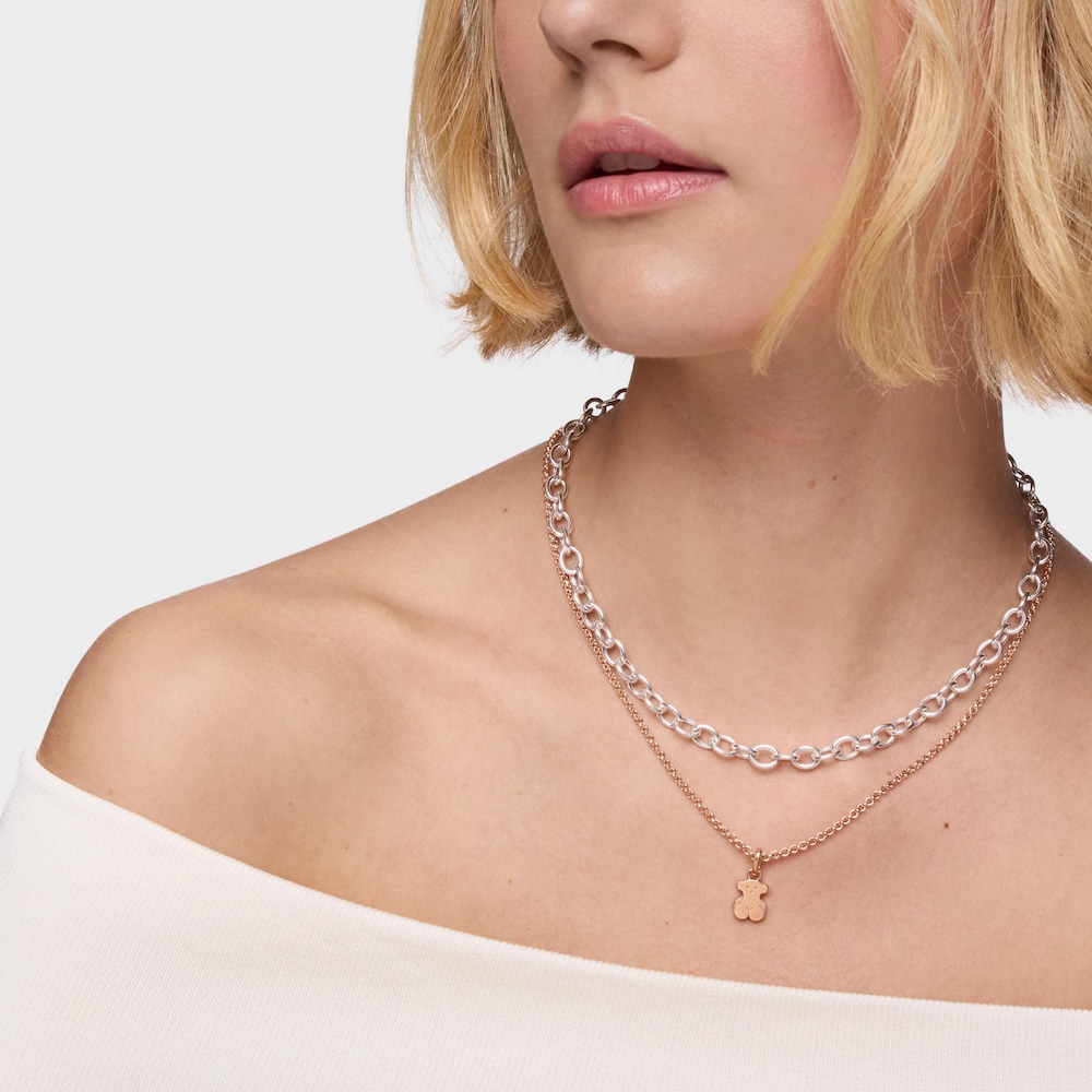 Rose 18K gold vermeil Sweet Dolls Pendant