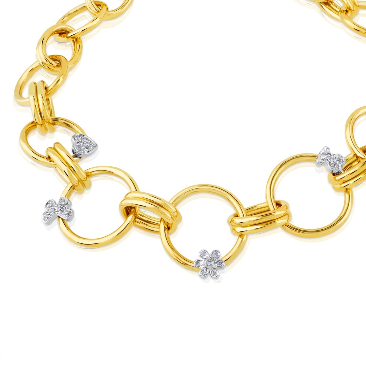 Gold Motif Bracelet