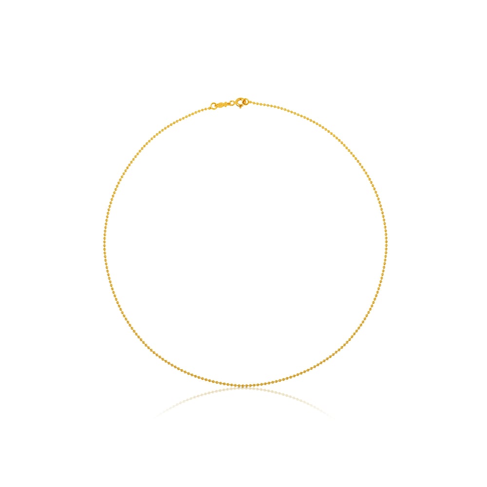 Gargantilla de oro de bolas de 1,2&nbsp;mm, 40&nbsp;cm TOUS Chain