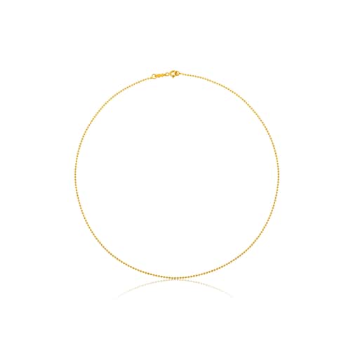 Gargantilla de oro de bolas de 1,2 mm, 40 cm TOUS Chain