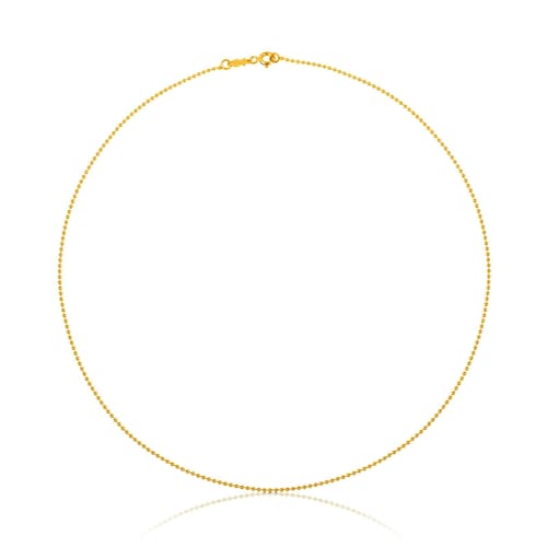 18K solid gold Choker with 1.2&nbsp;mm balls measuring 45&nbsp;cm TOUS Chain