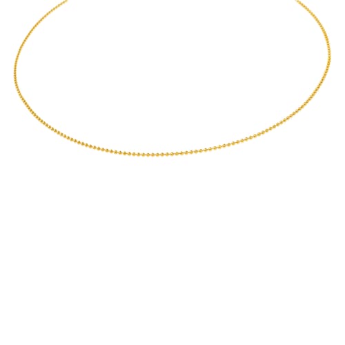 Gold Choker with 1,2 mm balls measuring 45 cm TOUS Chain