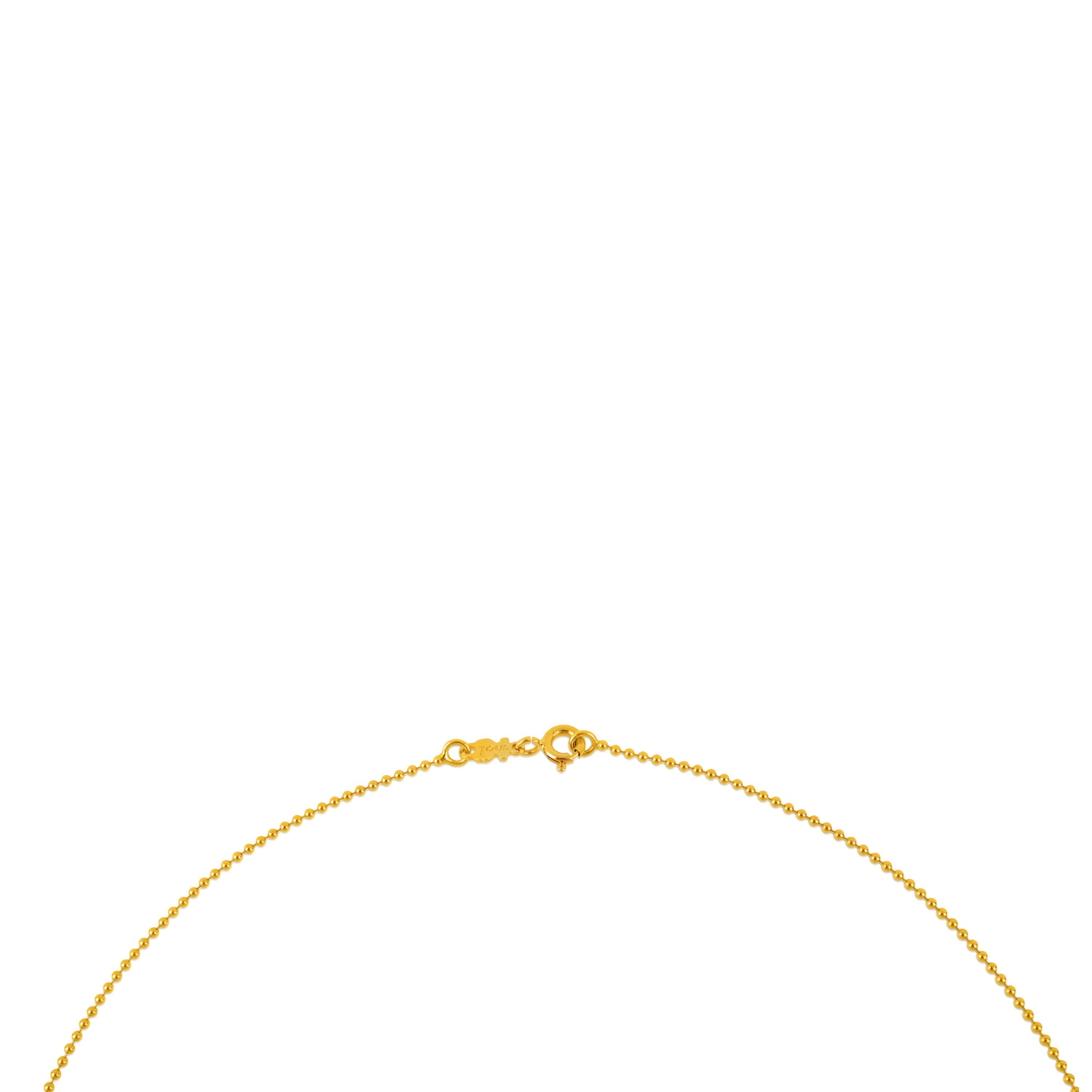 Gold Choker with 1.2 mm balls measuring 45 cm TOUS Chain