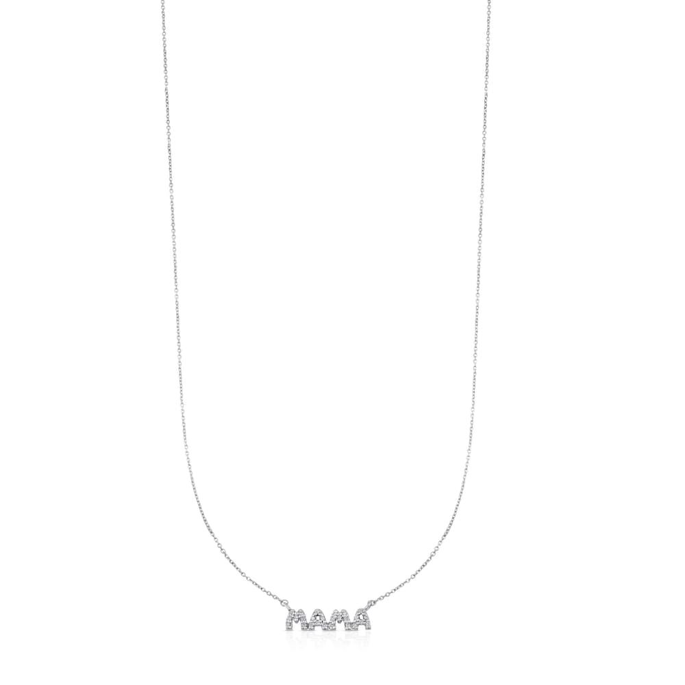 Collar TOUS Mama de Oro blanco