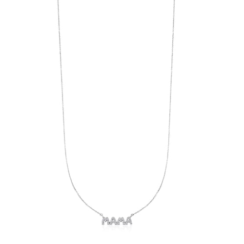 Collar TOUS Mama de Oro blanco