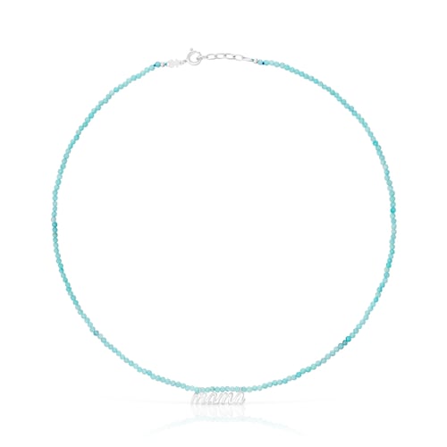 Silver and amazonite Mama Necklace TOUS Mama
